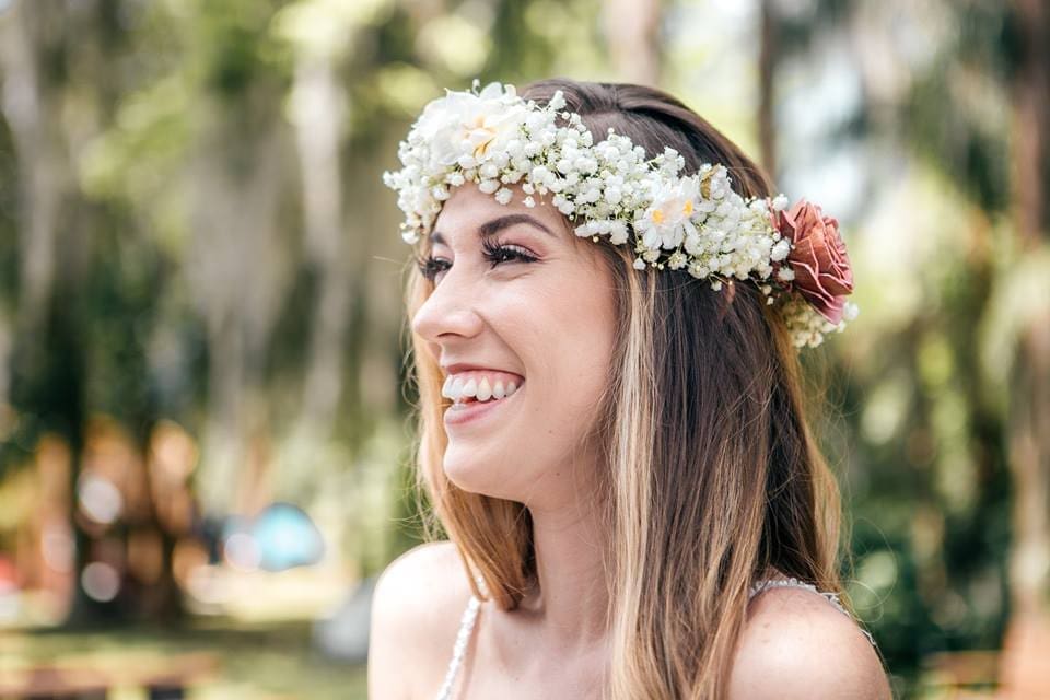 Bride Smiling