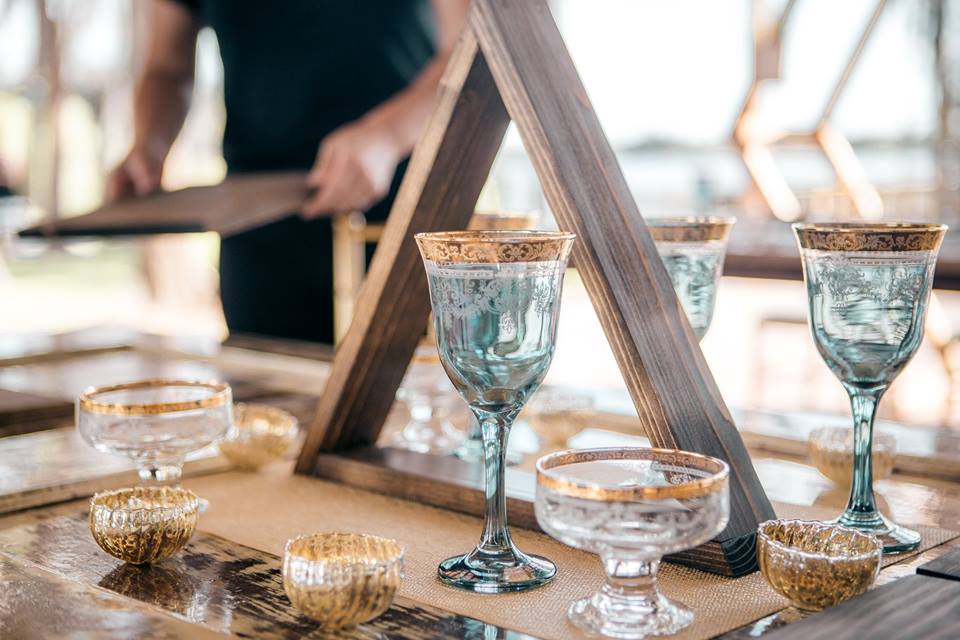 Table Decoration at Wedding
