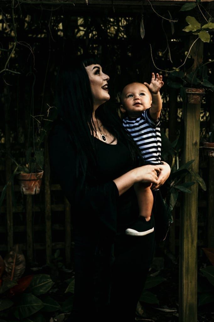 Addams Family Themed Halloween Shoot at Eureka Springs Conservation Park