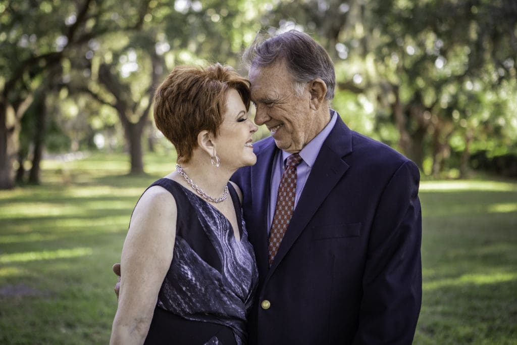 Anniversary Couple at Philippe Park Safety Harbor